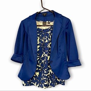 Royal Blue Blazer and Tank, size Small